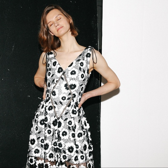 Self-portrait midi dress - Picture 1 of 5